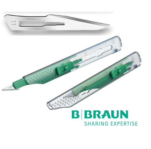 Manche De Bistouri N°3 En Inox Pour Usage Dentaire Et Vétérinaire - Marque Medentra