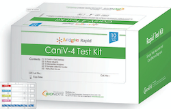 Test Rapidi Veterinaria " CANIV-4 " ( Test Kit ) - BIONOTE