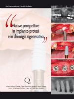 Nuove Prospettive in Implanto-Protesi e chirurgia rigenerativa