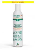 " GERMOCID " Spray disinfettante per ambienti, oggetti, superfici Azione battericida e fungicida ( 12 pezzi ) - GERMO