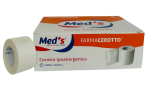 Cerotti Ipoallergenico in Seta cm. 2,5 x 9,14 mt. - 12 pz. - MED'S