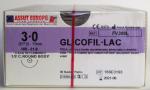 Suture Chirurgiche GLICOFIL - LAC ( EP 2 ) 3/0  AGO CILINDRICO 1/2  - 21,8 mm ( cod. FV389L ) - ASSUT EUROPE