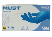Guanti in NITRILE &quot; NEW MED GLOVES &quot; MUST  - Taglia M 