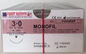 Suture Chirurgiche MONOFIL ( EP 2 ) 3/0 AGO TRIANGOLARE 3/8 - 24 mm ( cod. FV533FAP ) - ASSUT EUROPE