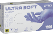 Guanti in NITRILE &quot; ULTRASOFT &quot; ( Taglia M ) conf. da 100 pezzi - MED CONSULTING