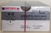 Suture Chirurgiche ASSUFIL MONOFILAMENTO ( EP 1,5 ) 4/0 AGO TRIANGOLARE 3/8 - 18,7 mm. ( cod. FW515M )