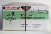 Suture Chirurgiche ASSUNYL ( EP 2 ) 3/0 AGO TRIANGOLARE 3/8  - 18,7 mm. ( cod. YV516 )