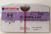 Suture Chirurgiche GLICOFIL - LAC ( EP 1 ) 5/0 AGO TRIANGOLARE 3/8 - 13,1 mm. ( cod. FX503L ) - ASSUT EUROPE