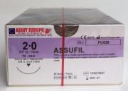 Suture Chirurgiche ASSUFIL ( EP 3 )  2/0 AGO TRIANGOLARE 3/8 - 29,9 mm ( cod. FU539 )