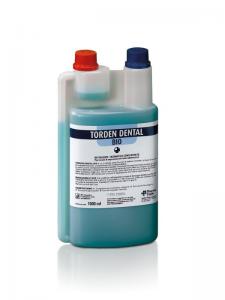 TORDEN DENTAL BIO - ( 6 pezzi da 1.000 ml. cad. ) - Detergente sanificante enzimatico  per i circuiti di aspirazione dei riuniti odontoiatrici - PHARMA TRADE