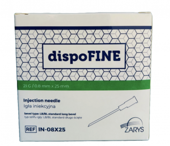 Aghi Ipodermici " dispoFINE " 21 G ( Verde ) - ZARYS