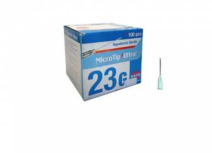 Aghi Ipodermici Microtip/Ultra 23 G ( Azzurro ) - Rays